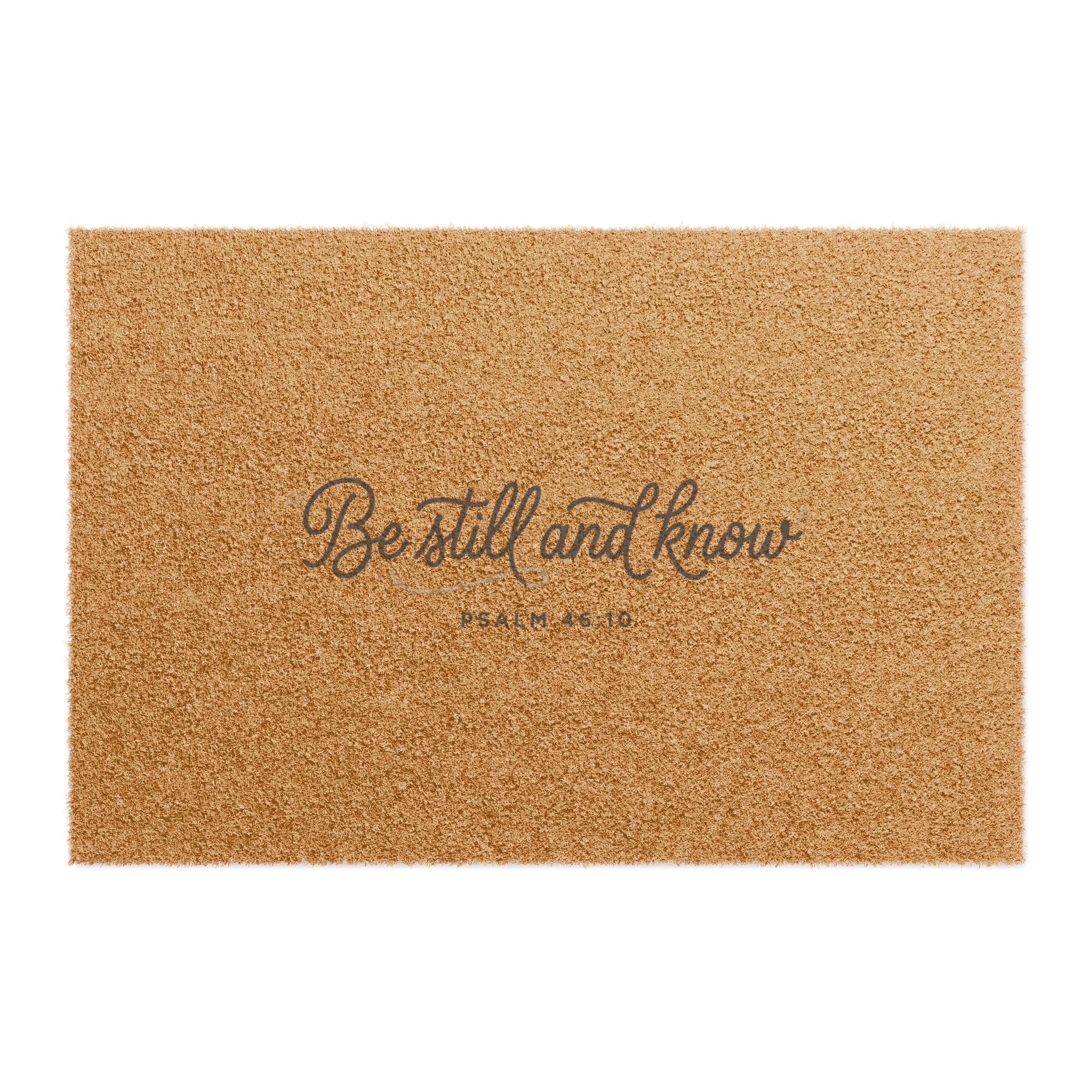 Be Still and Know Doormat