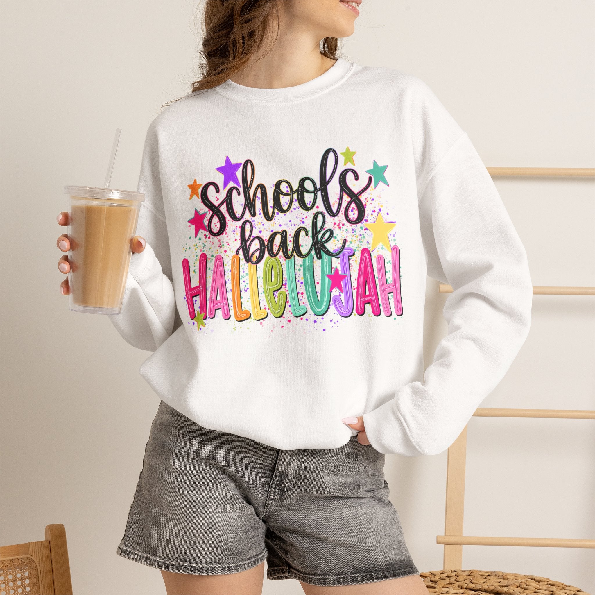 Schools Back Hallelujah Sweatshirt