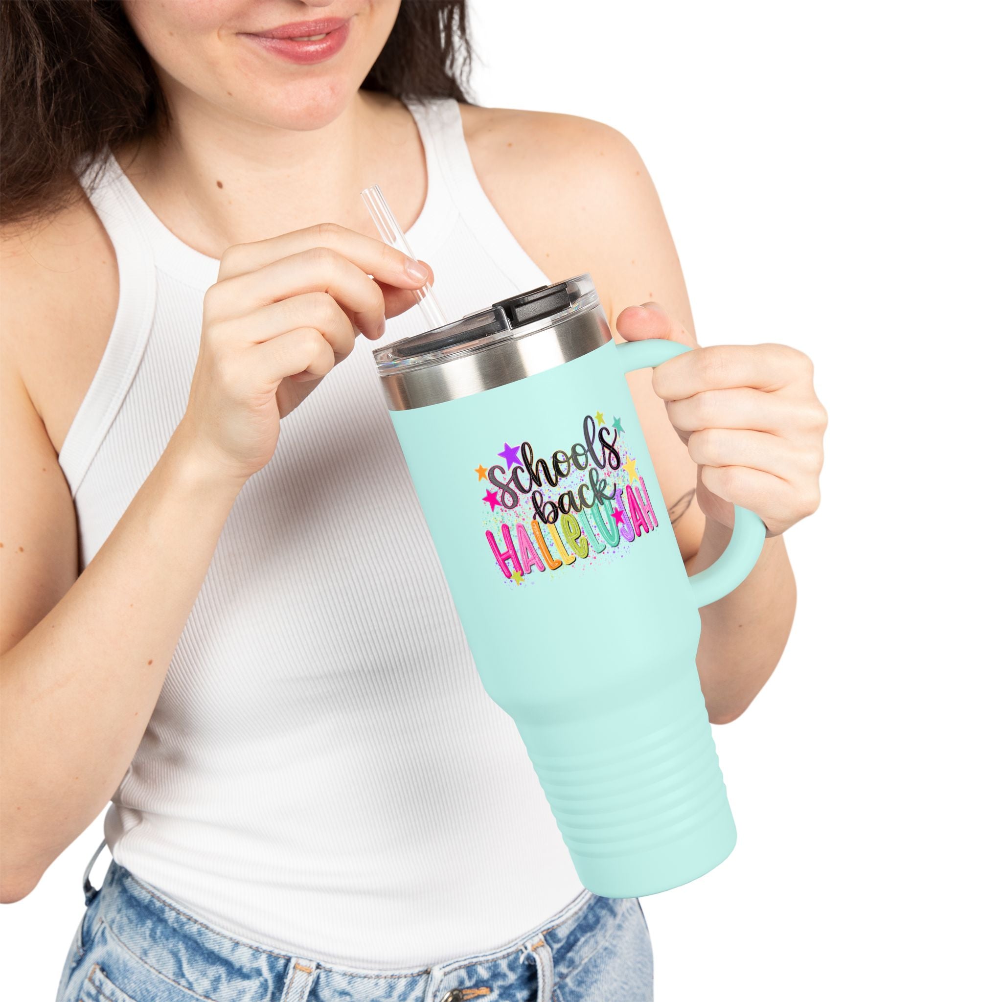 School's Back Hallelujah Tumbler