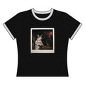 Patriotic Cat BBQ Ringer Tee — USA Fourth of July Grill Shirt